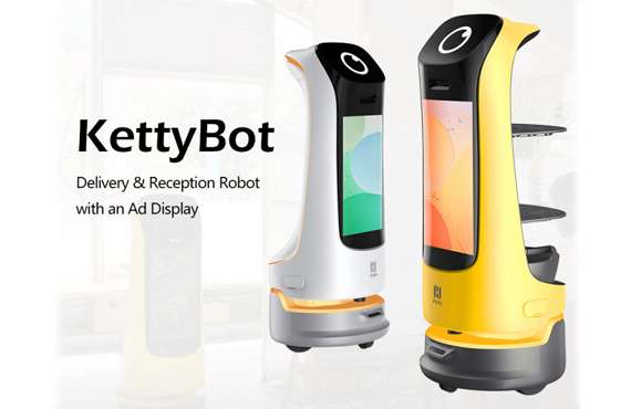 KETTYBOT FOOD DELIVERY ROBOT